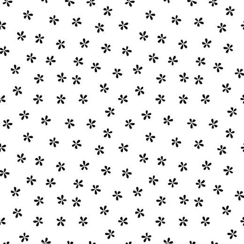 Soft Sweat Cotton Jersey - Flower - The Fabric Counter