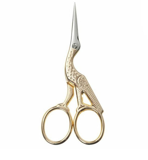 Stork Embroidery Scissors - The Fabric Counter