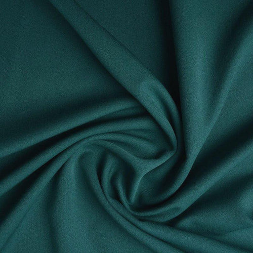 Stretch Gaberdine Suiting - Dark Green - The Fabric Counter