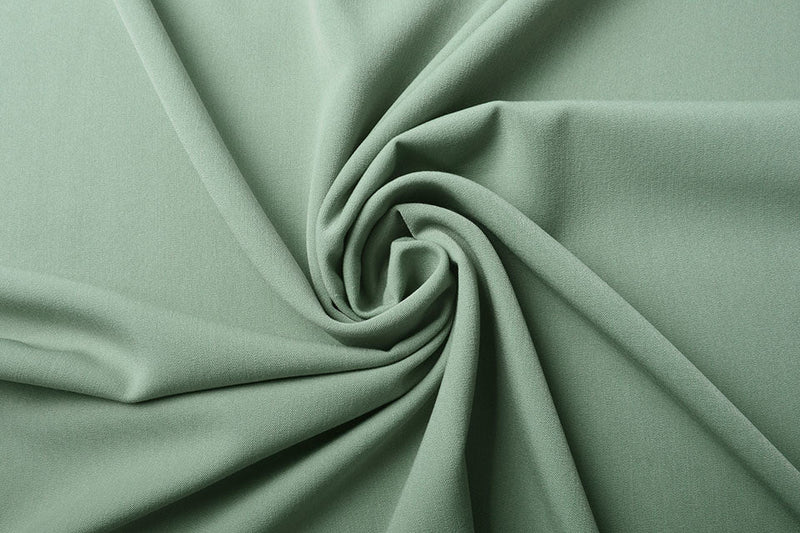 Stretch Gaberdine Suiting - Old Green - The Fabric Counter