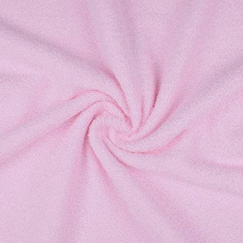 Terry Towelling - Pink - The Fabric Counter