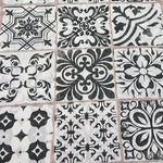 Tile Print Cotton - The Fabric Counter