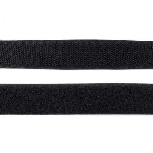 Velcro Tape - Black - The Fabric Counter