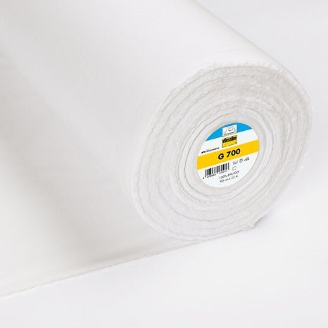Vlieseline G700 Woven Cotton Interfacing - White - The Fabric Counter
