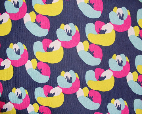 Water Resistant Coated Canvas - Floral - The Fabric Counter