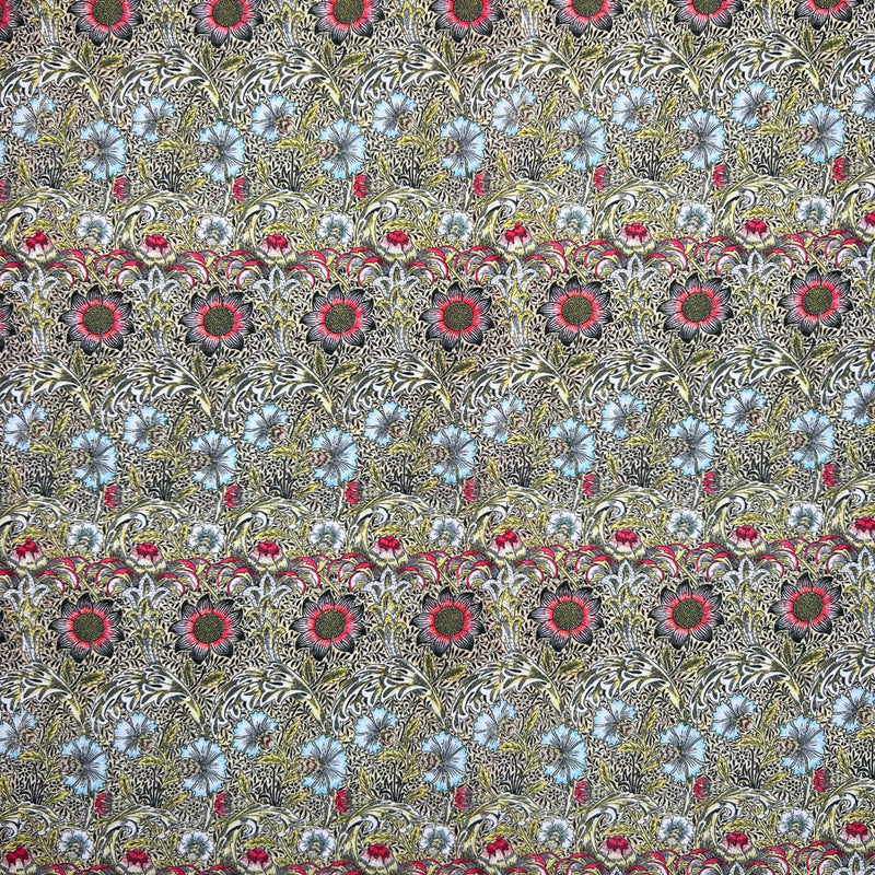 William Morris 200 Thread Count Percale Cotton - Corncockle - The Fabric Counter