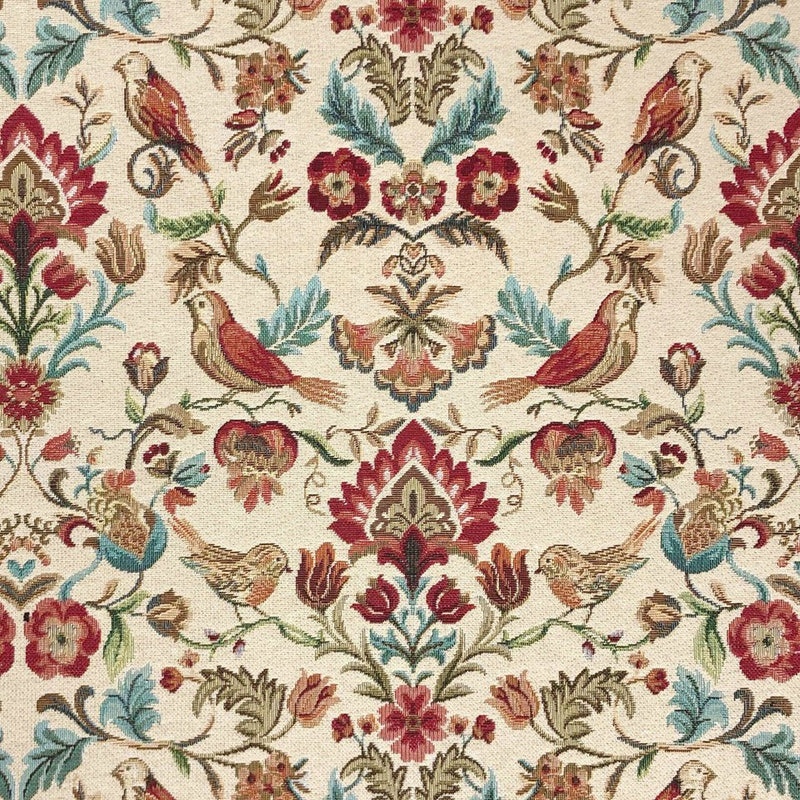 William Morris Tapestry - Natural - The Fabric Counter